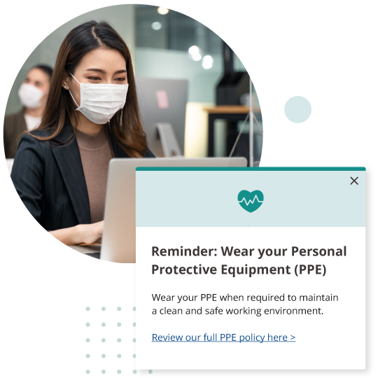 Reminder PPE Alert
