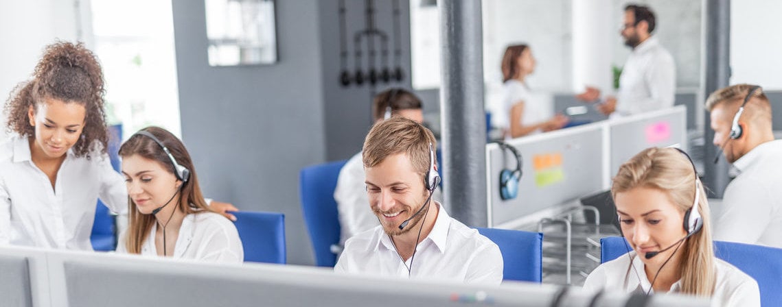 telecommunications call center